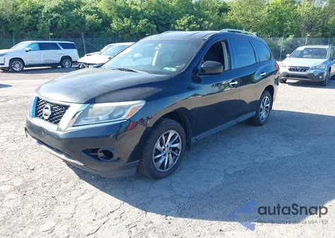 2014 Nissan Pathfinder Sv из США, поврежденный, VIN 5N1AR2MM1EC682262